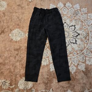 Lululemon Black Camo Joggers